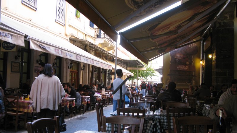 Taverna's off of Monastiraki Square