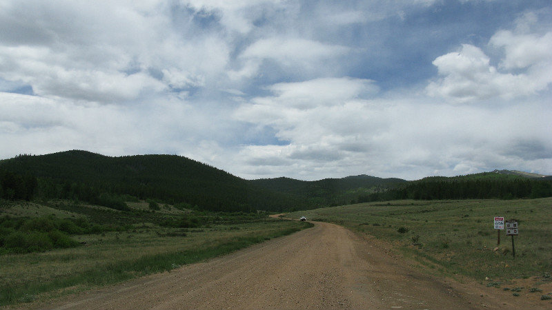 National Forest access road
