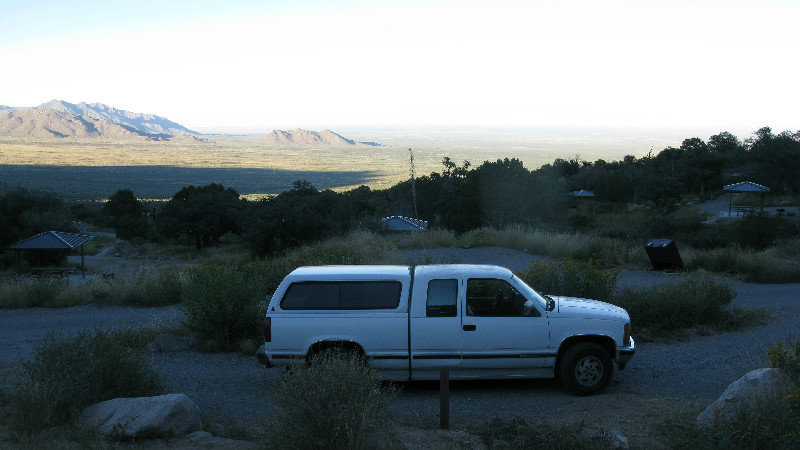 Campground at Aguirre Springs