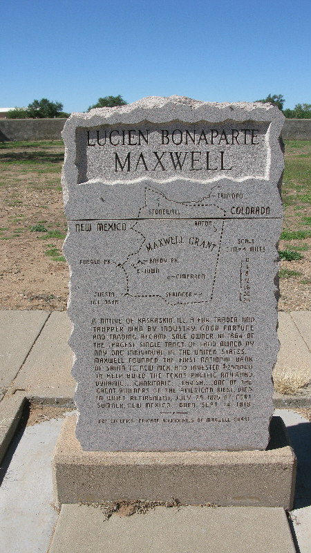 Lucien Maxwell's grave