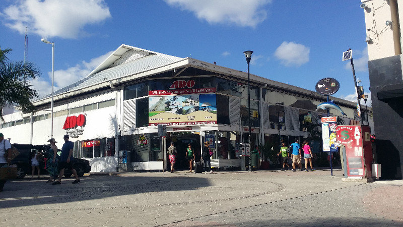 The ADO Bus station in Playa del Carmen