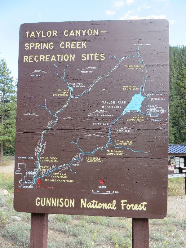 Taylor Canyon map