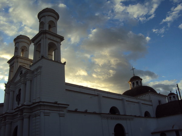 kostel v Latacunge/church in Latacunga