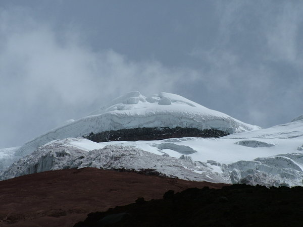 vrchol/top of Cotopaxi
