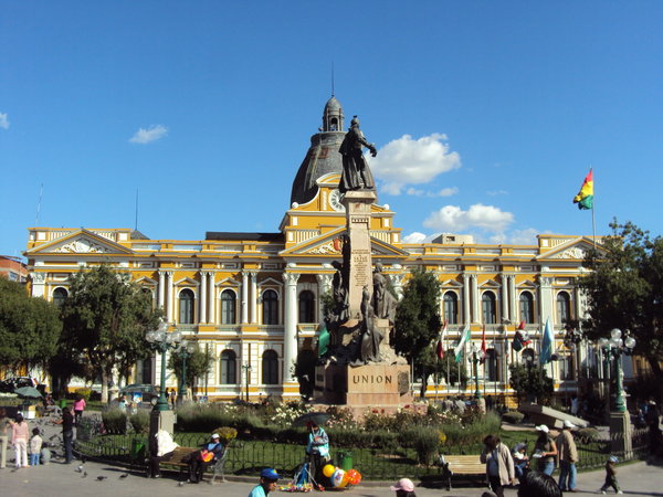 La Paz - justicny palac/ palace of justice