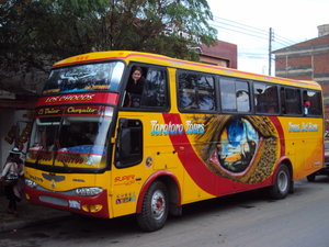 nas autobus/ our bus