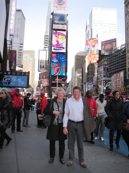 Mum and Dad Times Square 30/10/10