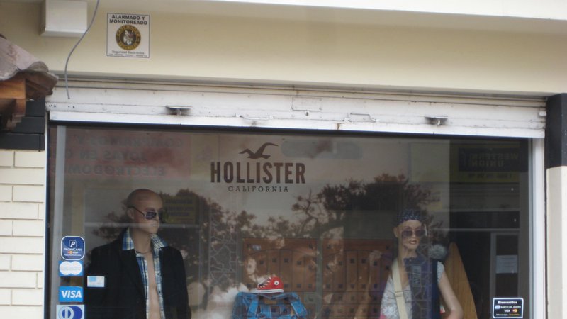 they have hollister!