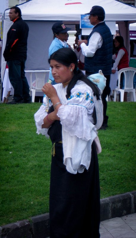 young mother in otavalo