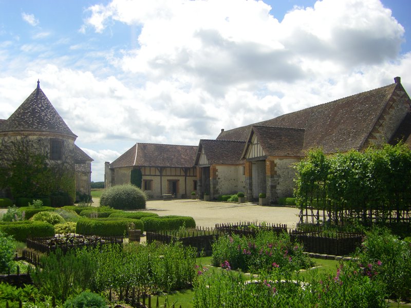 Medieval garden of Bois Richeux