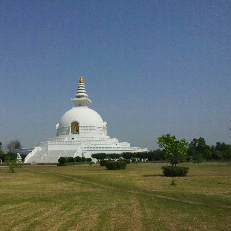 The World Peace Pagoda- Lumbini