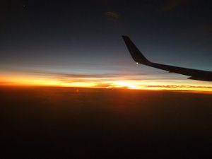Sunrise over the Pacific
