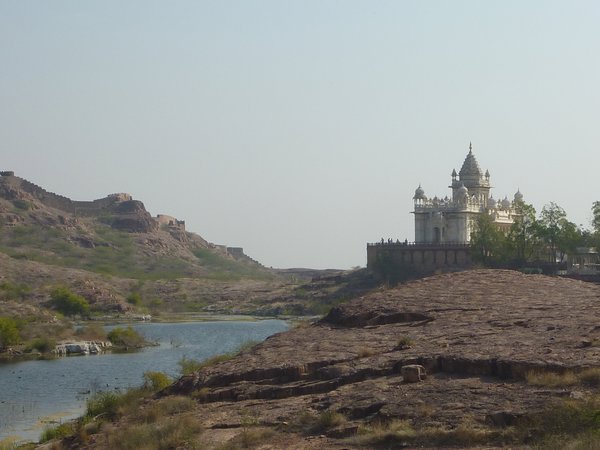 Jaswant Thada on a Hill