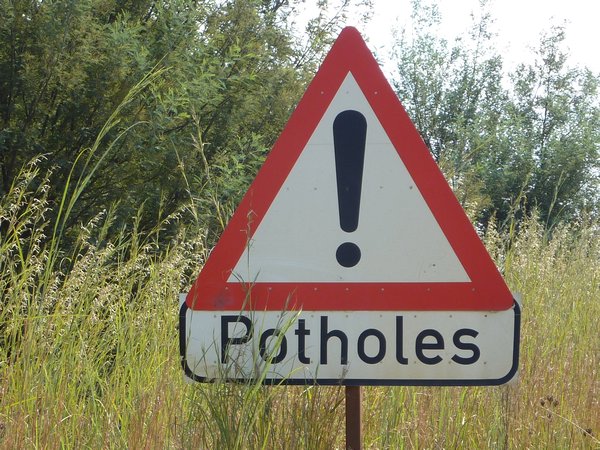 Potholes!