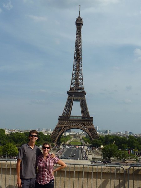 Cat & Nick @ Eiffel Tower