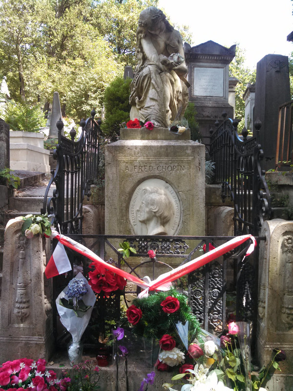 Chopin's Tombstone