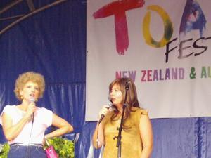 Kath and Kim at 'Toast Australia'
