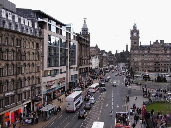 Princes Street... from Above
