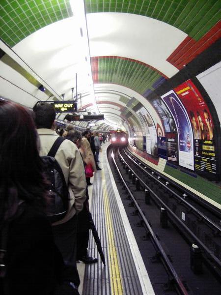 London Subway, the "Tube"