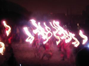 Beltane Fire Dancers