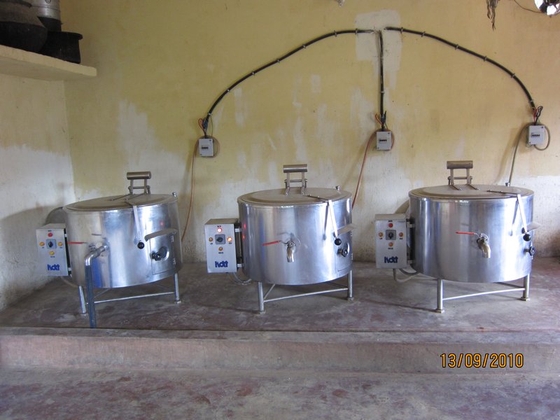 Rice Cooker for the 52 monks