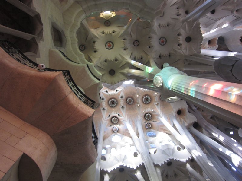 ceiling Sagrada Familia
