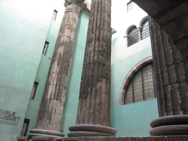 1st Roman Pillars