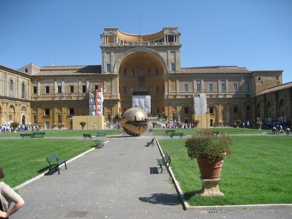 Courtyard in the Vatican