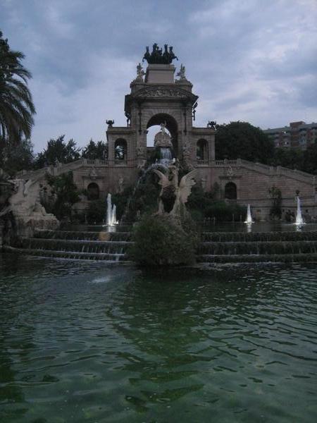 Fountain at Parc Ciutadella 