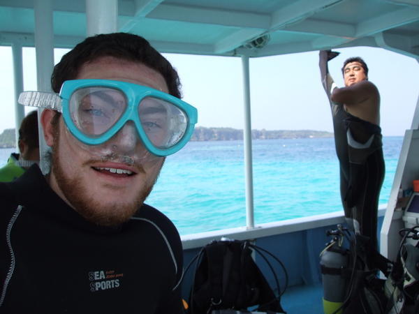 First time diving