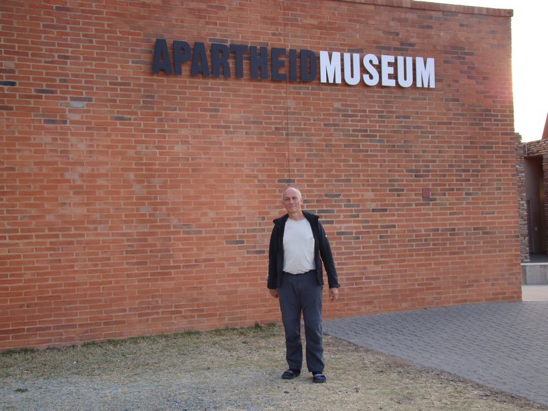 Outside the Museum