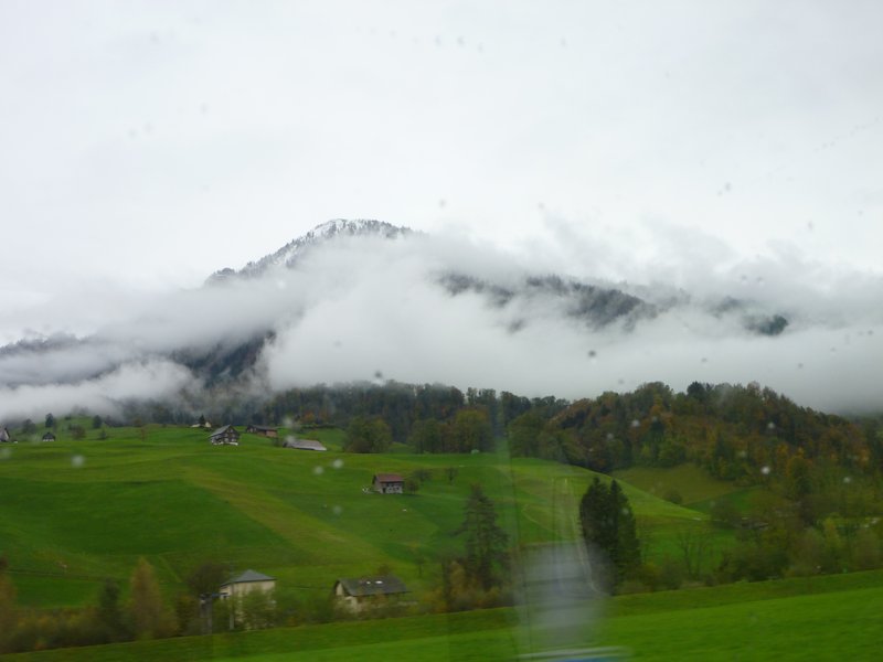 On way to Mt Titlis