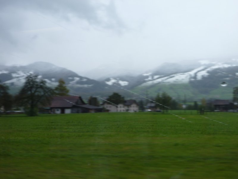 Switzerland from the train #1