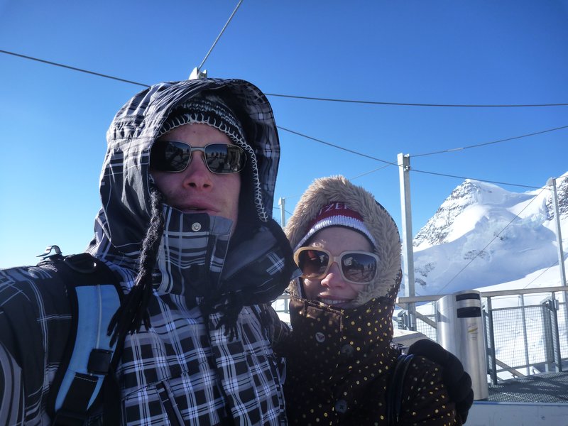 Us @ the top of the Jungfraujoch