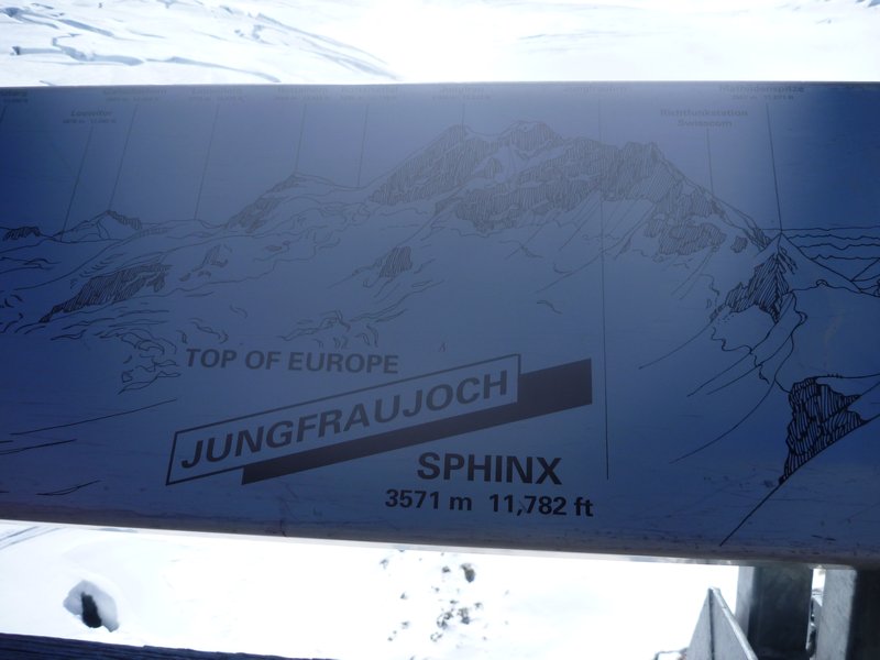 The Sphinx - top of the Jungfraujoch
