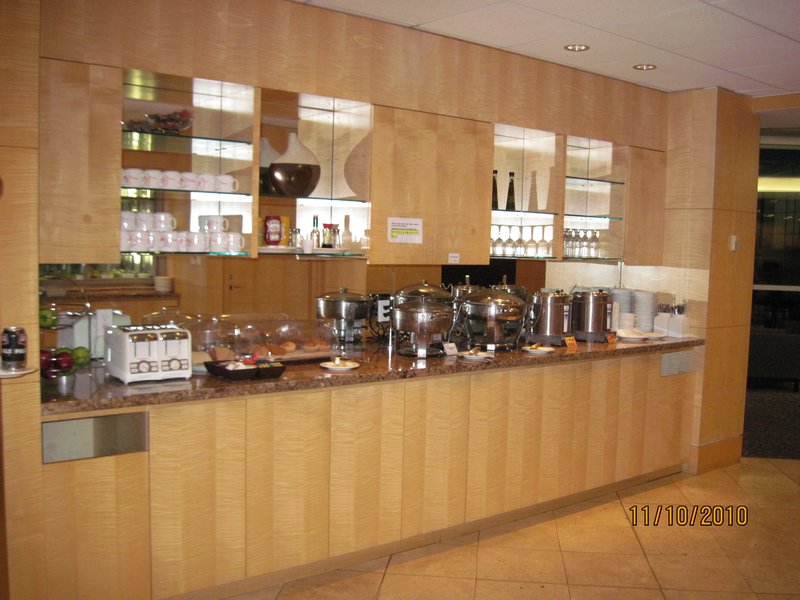 Buffet at the Premium Lounge