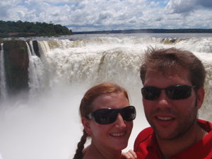 Jason and I at the falls
