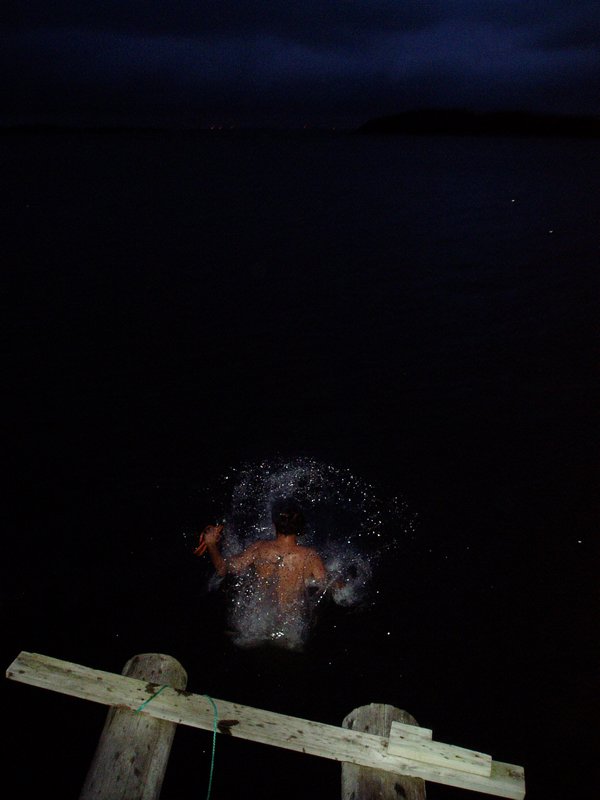 ...then jump in the lake