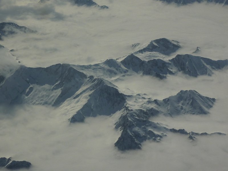 Above the French Pyrenees