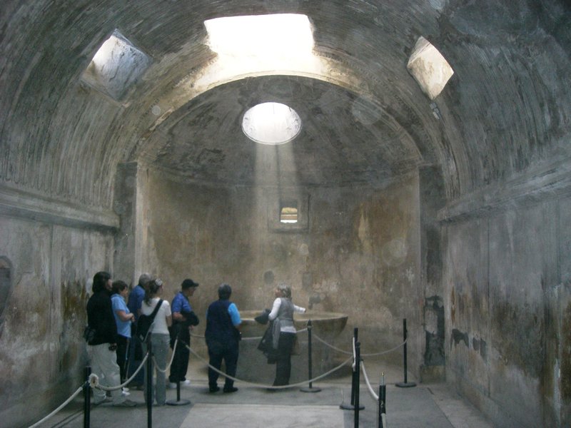 Roman bath at Pompeii