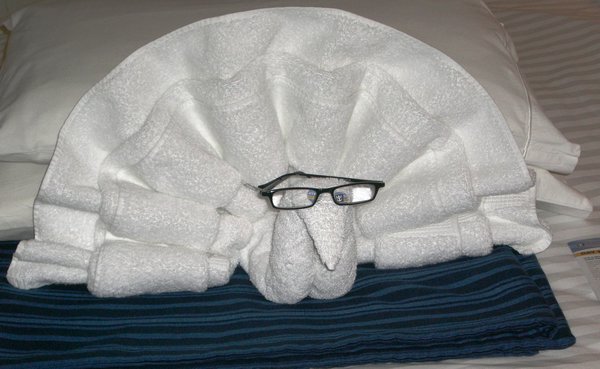 Towel Peacock