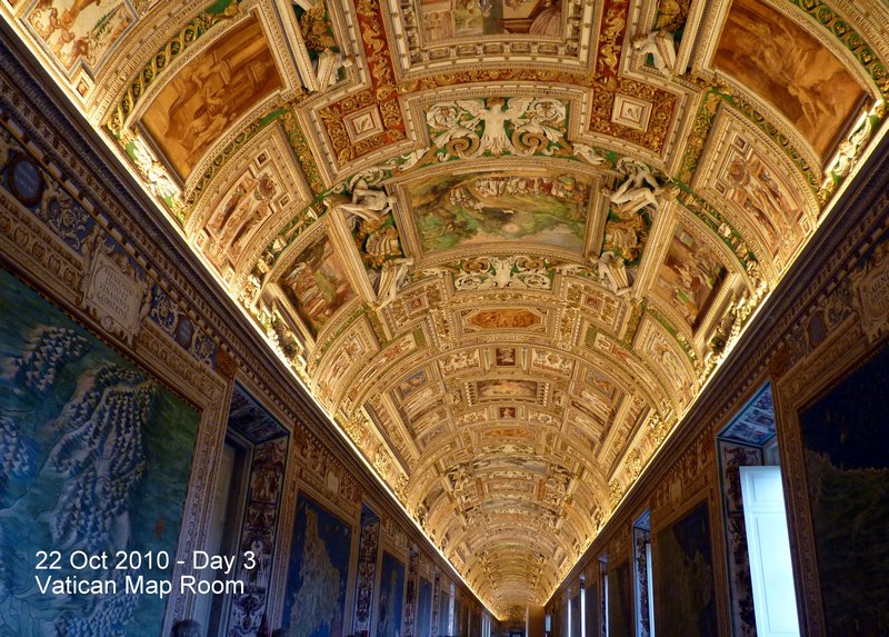 Map Room in Vatican Museum
