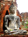 Buddha at Phra Mahathat Temple