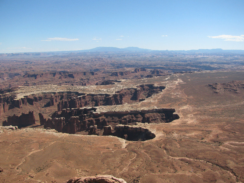 20 sept. Canyonlands Nt.Pk,deGrand View, White Rim et canyons (2)