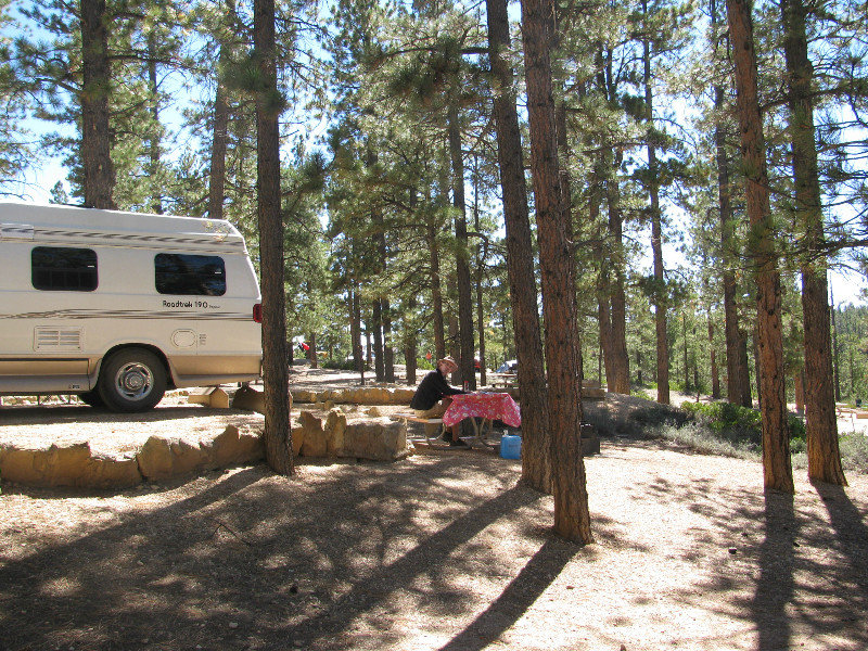 25 sept. Bryce Canyon N.Pk Camping
