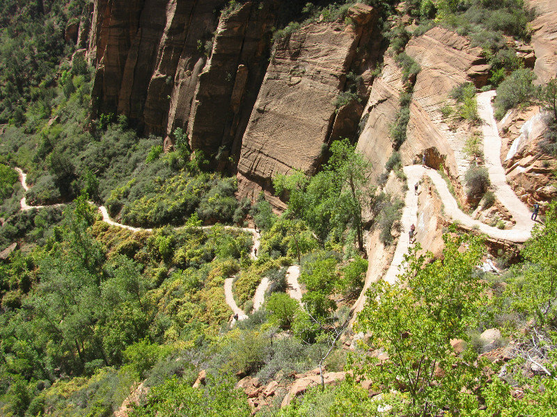 30 sept. Zion N.P.The Angels Landing tr 6