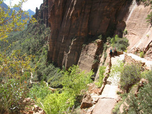 30 sept. Zion N.P.The Angels Landing tr 9