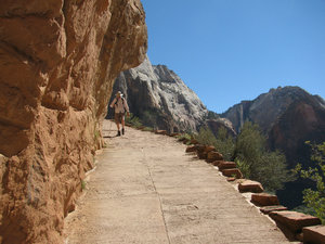 30 sept. Zion N.P.The Angels Landing tr 10