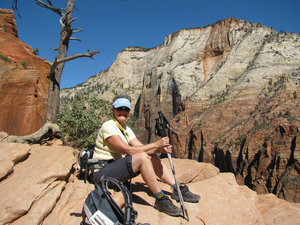 30 sept. Zion N.P.The Angels Landing tr 30