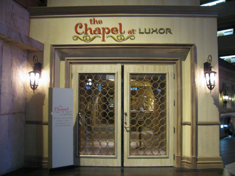 3 oct.  Las Vegas18 Luxor Hotel, chapelle pour mariages
